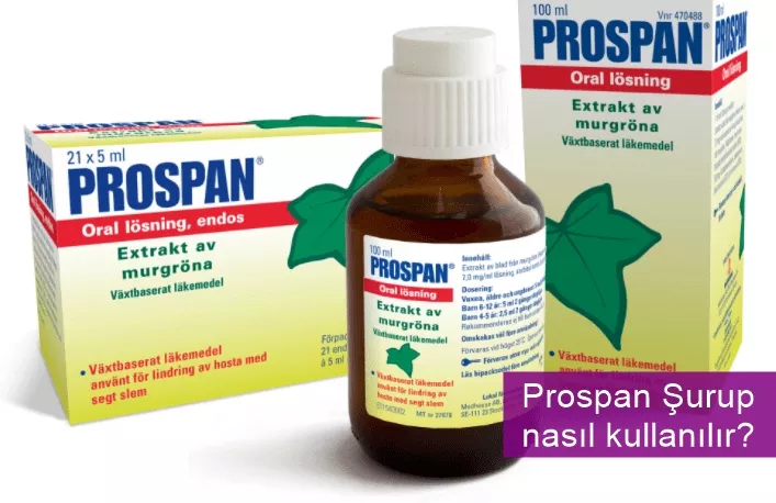 Prospan Şurup Ne İşe Yarar, Nasıl Kullanılır, Yan Etkileri Nedir?