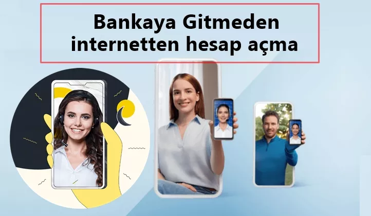 Banka Şubesine Gitmeden Hesap Açma (Online Hesap Aç)