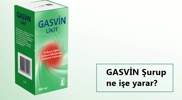 GASVİN şurup ne işe yarar, nasıl kullanılır, yan etkileri